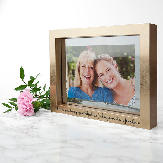 Personalised Metallic Photo Frame